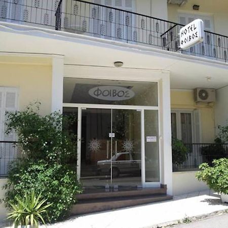 Foivos Hotell Loutra Aidhipsou Exteriör bild
