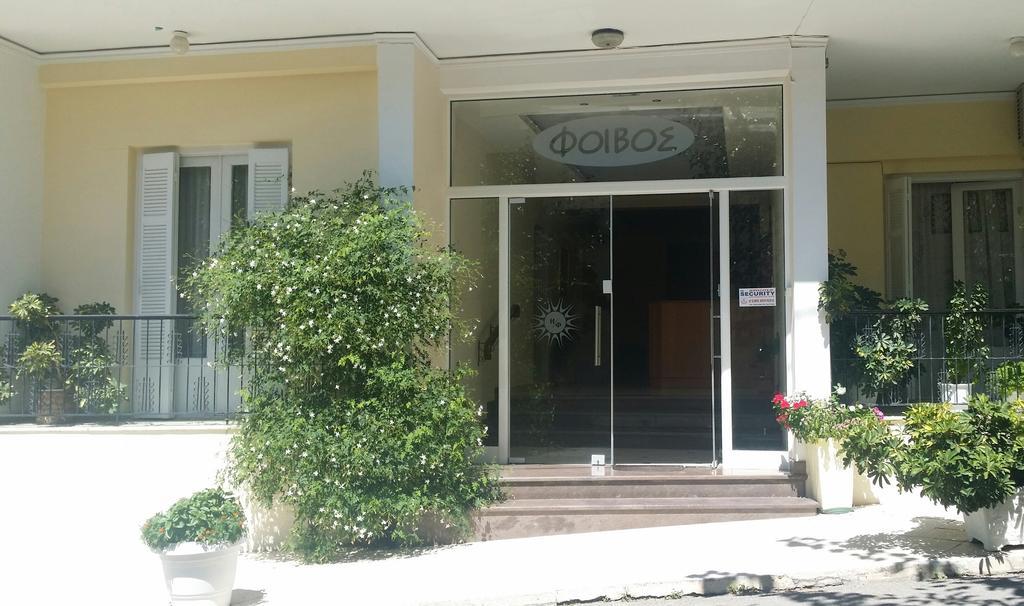 Foivos Hotell Loutra Aidhipsou Exteriör bild