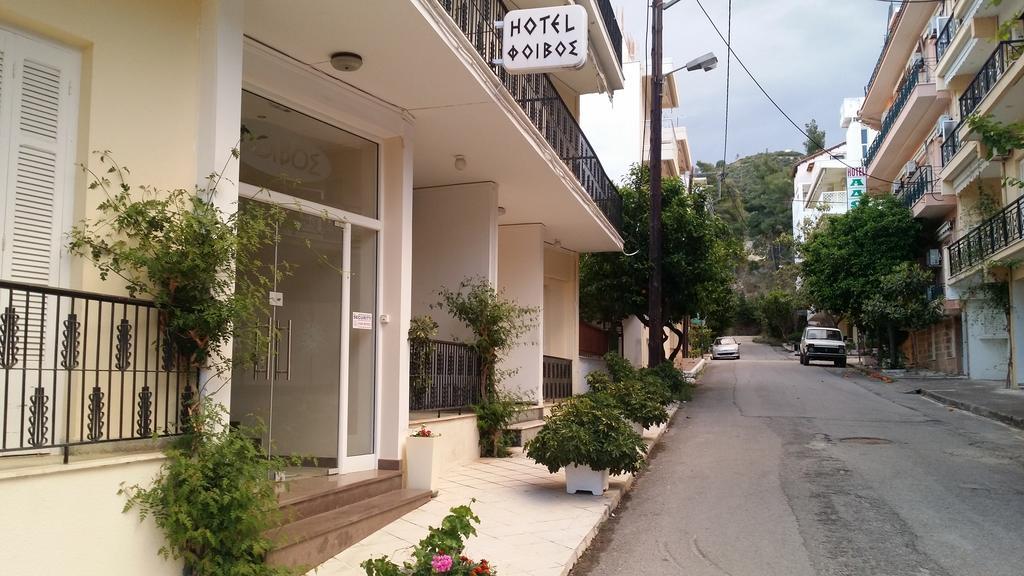 Foivos Hotell Loutra Aidhipsou Exteriör bild
