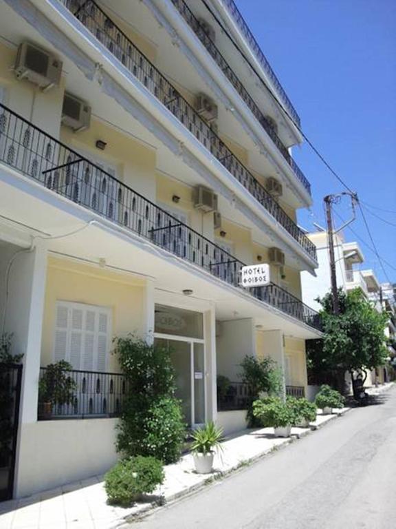 Foivos Hotell Loutra Aidhipsou Exteriör bild